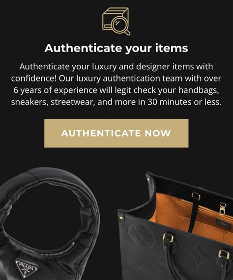 luxury goods authentication